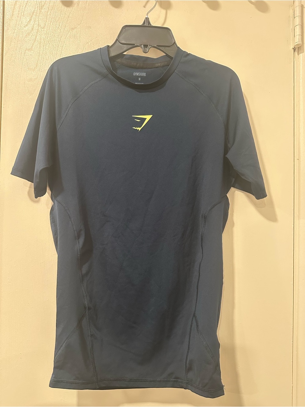 Gymshark Men’s T-Shirt. Size Medium. Dark Blue/Navy